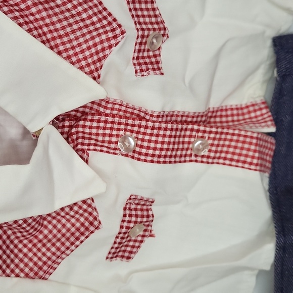 Snoopy Vintage Clothing Western Cowboy outfit 1968 fits 18" dog Plush - Picture 6 of 11